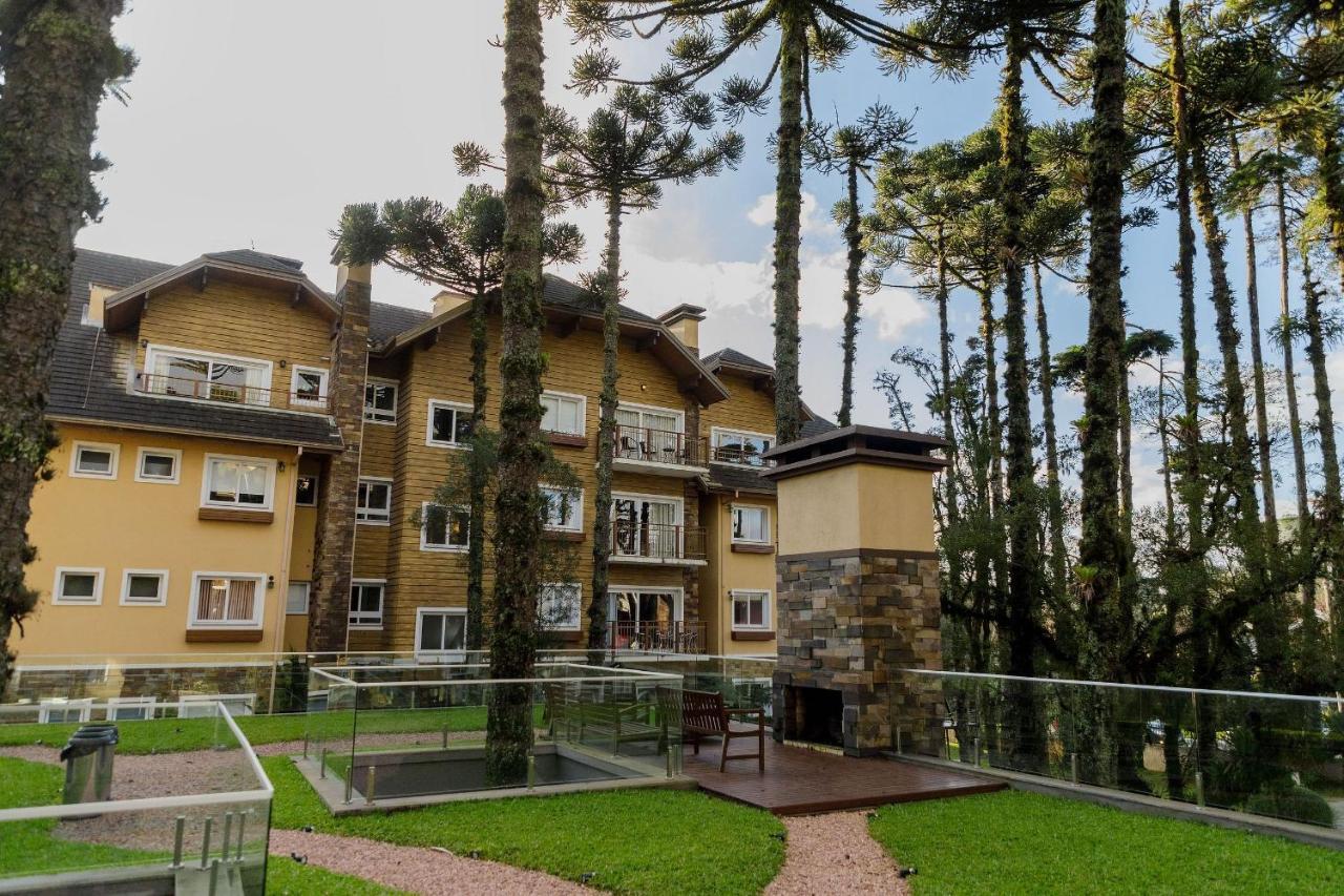 304/2 Apto Com Piscina Aquecida Gramado Kültér fotó