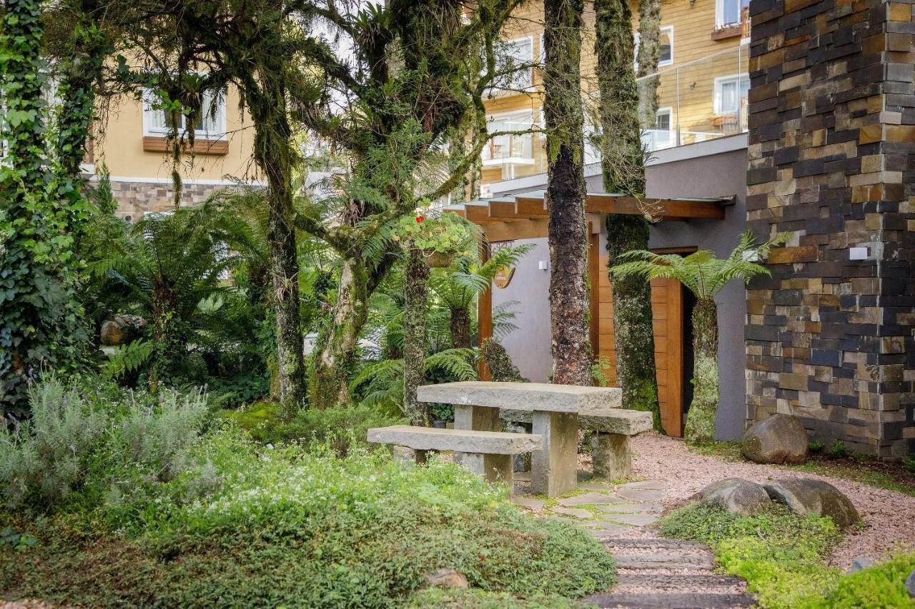 304/2 Apto Com Piscina Aquecida Gramado Kültér fotó